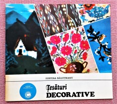 Tesaturi decorative. Editura Ceres, 1981 ? Iustina Baluteanu foto