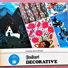 Tesaturi decorative. Editura Ceres, 1981 – Iustina Baluteanu