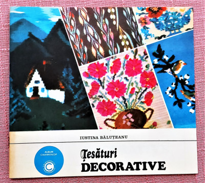 Tesaturi decorative. Editura Ceres, 1981 &amp;ndash; Iustina Baluteanu foto