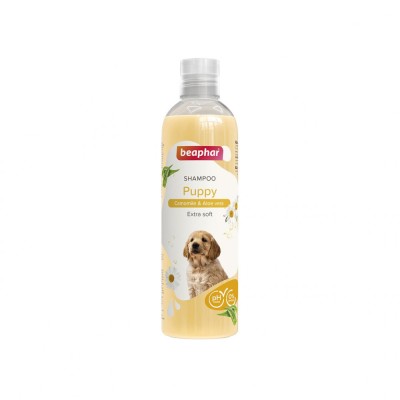 SAMPON PENTRU CATELUSI CU MUSETEL SI ALOE VERA BEAPHAR 250ML foto