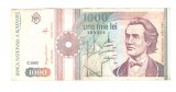 Bancnota 1000 lei septembrie 1991, stare relativ buna