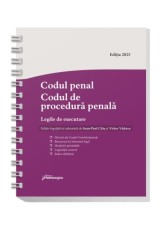 Codul penal. Codul de procedură penală. Legile de executare. Actualizat 15 mai 2025 - Spiralat - Hardcover - Ioan-Paul Chiș, Victor Văduva - Hamangiu
