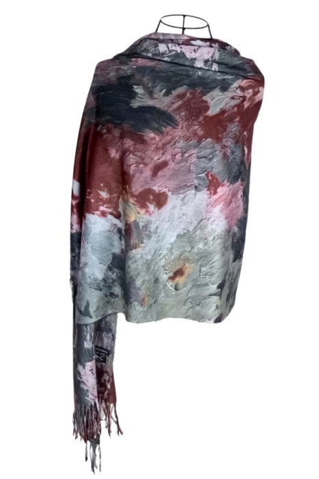 Fular dama NOR, albastru, 170x70