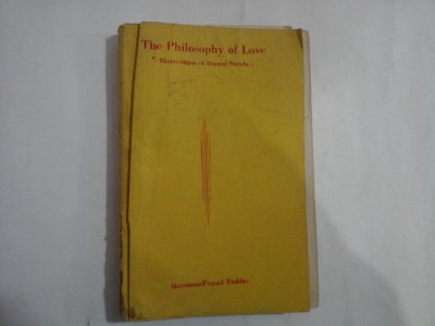 THE PHILOSOPHY OF LOVE - (BHAKTI-SUTRAS OF DEVARSI NARADA) foto