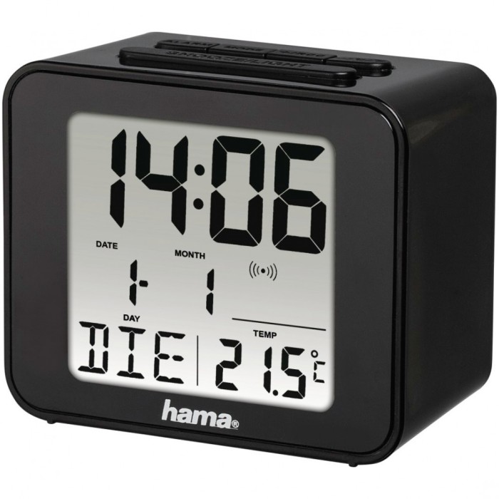 Ceas DCF Hama Cube, Negru