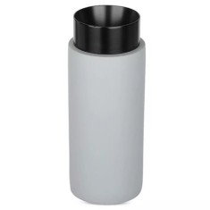 Corp iluminat soclu gu10 gips/metal - negru/gri foto