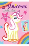 Cumpara ieftin Unicorni stralucitori de colorat: Roz