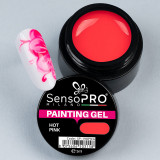 Cumpara ieftin Gel UV Pictura Unghii Hot Pink 5ml, SensoPRO Milano