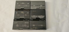 CASETA VIDEO 8 MM . LOT 6 BUCATI , FOLOSITE . SONY , FUJI . TDK ,SKC