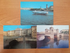 Lot 3 carti postale CCCP - Rusia veche - necirculate foto