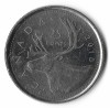 Canada 25 cents 2010, America de Nord