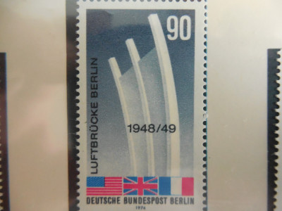 Serie timbre nestampilate Germania Berlin Vest MNH Berlin West foto