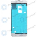 Coperta Frontala Argintie HTC One Mini - Protectie Display, Inlocuire Ecran