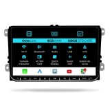 Cumpara ieftin Navigatie Dedicata Volkswagen, Android, 9Inch, 6Gb Ram, 128Gb stocare, Bluetooth, WiFi, Waze, Canbus