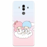 Husa silicon pentru Huawei Mate 10, Little Twins On Cloud