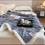 PATURĂ TRICOT CU BLĂNIȚĂ &ndash; ANTRACIT