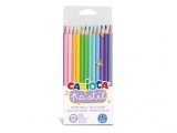Creioane color Carioca Pastel 12 set