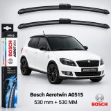 Cumpara ieftin Ștergătoare Skoda Fabia II RS 542 05.2010&ndash;12.2014 | A051S &ndash; BOSCH