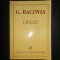 GEORGE BACOVIA - OPERE