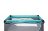 Plasa Protectie Insecte Patut Pliant Caretero, 120x60cm, Neagra, Camera Copilului