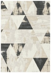 Covor Model Fiji 27216-656, Marime 160 x 230 cm, Crem, Inaltime Fir 7 mm, Antialergic, Polipropilena, Living, Dormitor, Sufragerie, Birou foto
