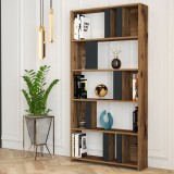 Cumpara ieftin Biblioteca Lima Walnut-Antracit