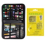 Set croitorie profesional 128 piese cu 24 ace suplimentare, trusa cusut completa cu husa organizata, portabila