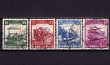 Cumpara ieftin ✅ (S44) Germania Reich 1935 &quot; Caile ferate Germane - 100 de ani &quot; , serie Michel 580/583 , stampilata