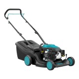 Masina de tuns gazon pe benzina Detoolz 3.5 CP, 146 cc, 40 cm, cos 40 L, 3-&icirc;n-1 (mulcire/colectare/evacuare)