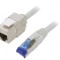 Prelungitor RJ45 Cat 6a S/FTP Gri 25m LSZH