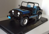 Macheta Jeep CJ-7 Renegade 1980 negru - MCG 1/18