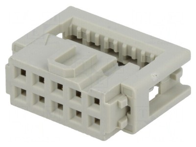 Mufă IDC Mamă 10 Pin 2,54mm pentru Cablu Bandă foto