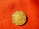Moneda 5 centime 1900 Belgia , metal alb ,cal. F.Buna, Europa