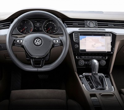 Folie Mata Volkswagen Passat B8 2015-2018, Duragon, protectie Display Navigatie si Ceasuri, din silicon foto