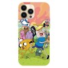 Husa compatibila cu Apple iPhone 12 Pro Max, Viceversa, model Adventure time poster , Silicon, TPU, Transparent, Carcasa