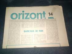 REVISTA ORIZONT 16 APRILIE 1990