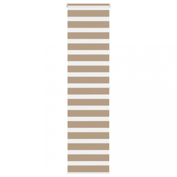 Jaluzea tip zebra 65x200 cm lățime țesătură 60,9 cm poliester
