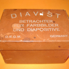 7274-I-Diavist DRGM Germany interbelic-Dispozitiv diafilme cu 21 bucati.