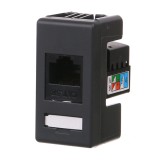 Priza date RJ45 Gewiss Top System modulara, 1 modul, UTP Cat. 5e, IP20, neagra