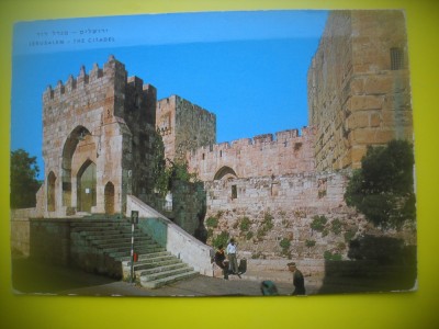 HOPCT 6207 CETATEA - IERUSALIM-ISRAEL-ASIA -NECIRCULATA foto