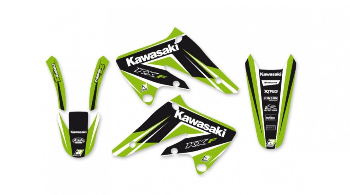 Set stikere Kawasaki KXF 250 04- 05 DREAM 4