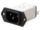 Conector Alimentare AC Soclu Tată 6A 250VAC IEC 60320
