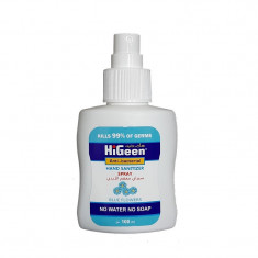 Gel dezinfectant de maini Blue Flowers, 100ml, HiGeen