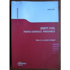 Gabriel Boroi - Drept civil. Partea generala. Persoanele