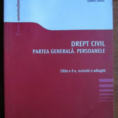 Gabriel Boroi - Drept civil. Partea generala. Persoanele