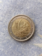 MONEDA-2 EURO 2006- ITALIA - comemorativa foto