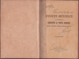 C8419N Povețe metodice cu un &icirc;nceput de constatări și povețe generale pentru membrii corpului didactic primar de I Ghiață, 1920