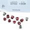 Chain Ring Bolt Kit Ss - Red Ultimate FactoryBikes