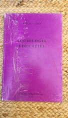 SOCIOLOGIA EDUCATIEI-ACULIN CAZACU