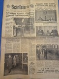 ziarul scanteia 19 octombrie 1986 - unitati turistice in judetul arges ,ceausescu a inaugurat targul international bucuresti
